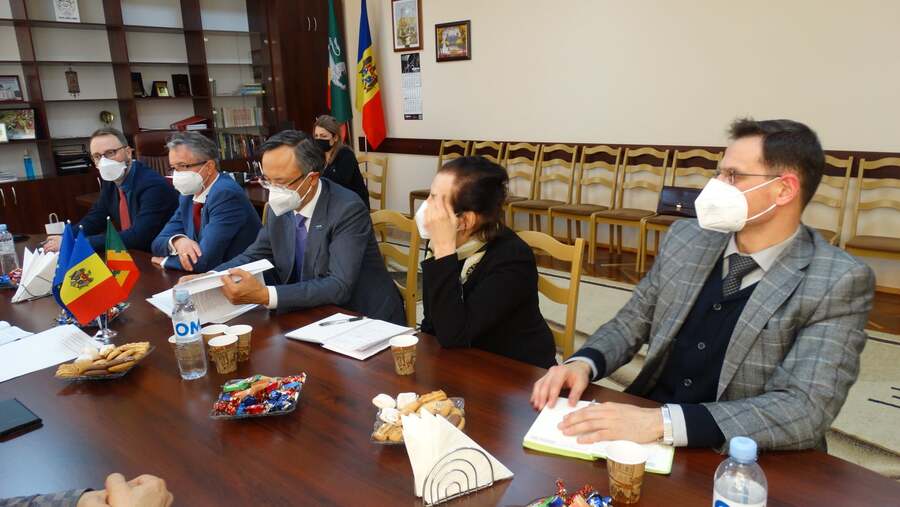 Встреча Председателя района Тараклия с Верховным комиссаром ОБСЕ