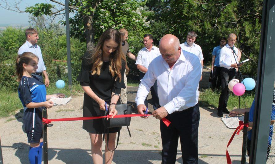 25 июня прошло торжественное открытие нового футбольного поля